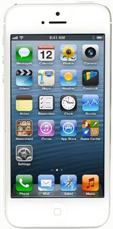 Смартфон Apple iPhone 5 64Gb White & Silver - Павловский Посад